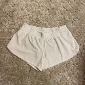 Lululemon white shorts